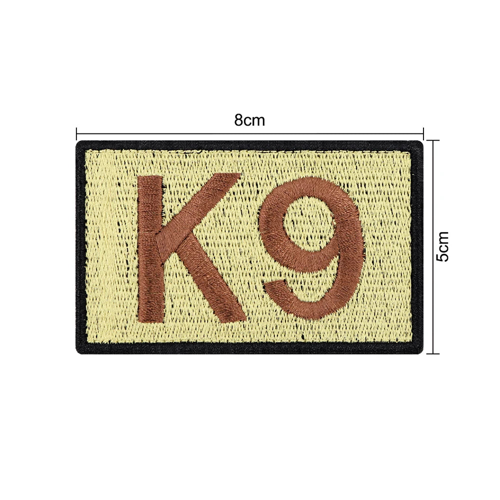 1 Piece Tactical Patch Bundle For Dog Vest Harness Collar Personalized Patches Tags Sticker Label Custom Name ID Service Dog